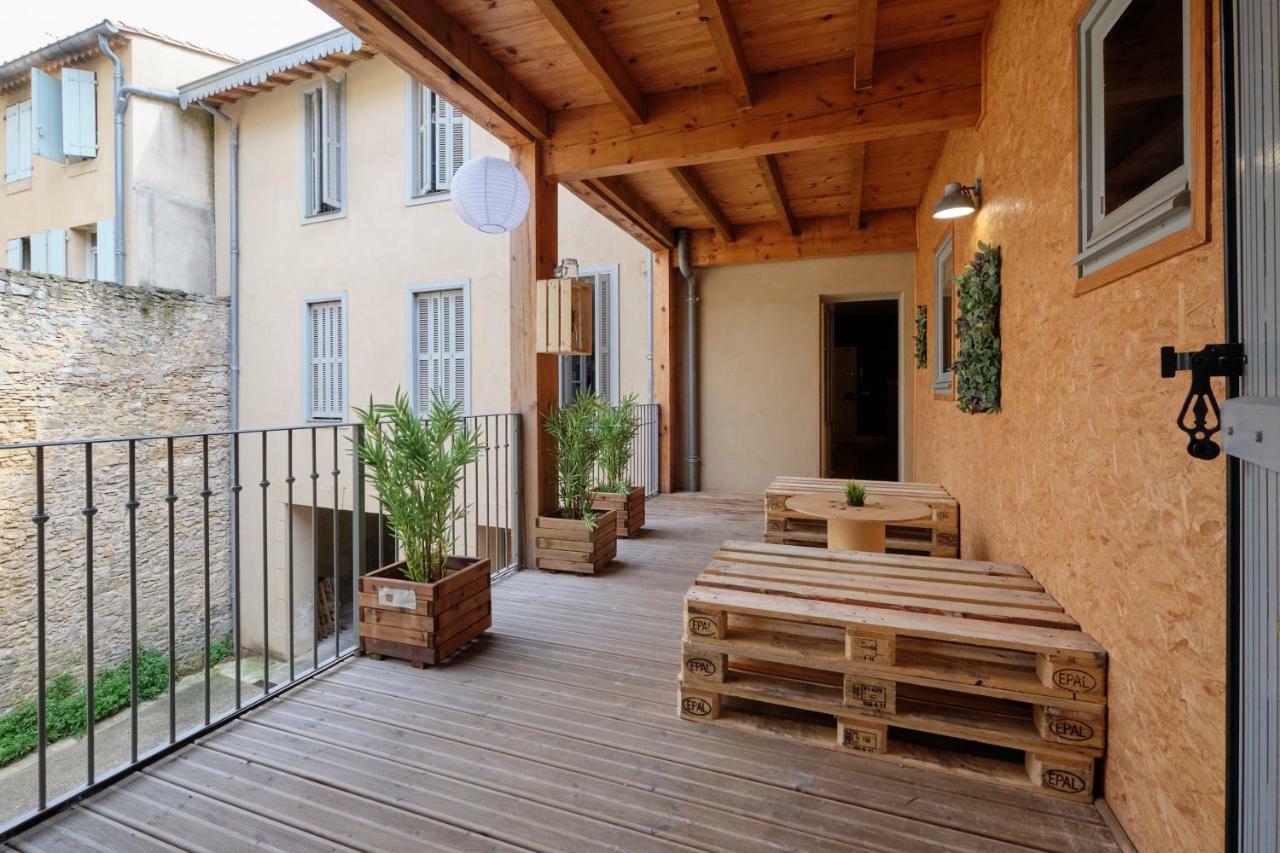 Melina - Appartement Dans Les Remparts De La Bastide Avec Parking Et Terrasse Carcassonne Bagian luar foto